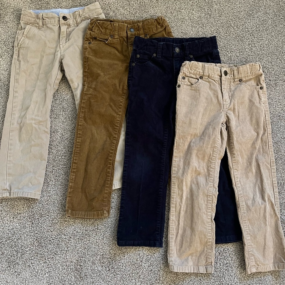 Janie and Jack Boys dress pants bundle